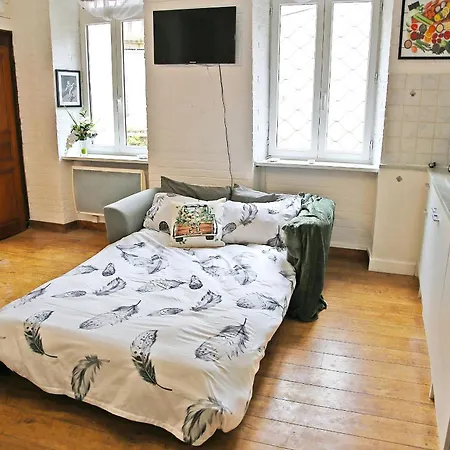 Studio 37m2 Vieille Proche De La Cathedrale, Draps Fournis Sans Supplement! Serviettes Non -fournies Boulogne-sur-Mer