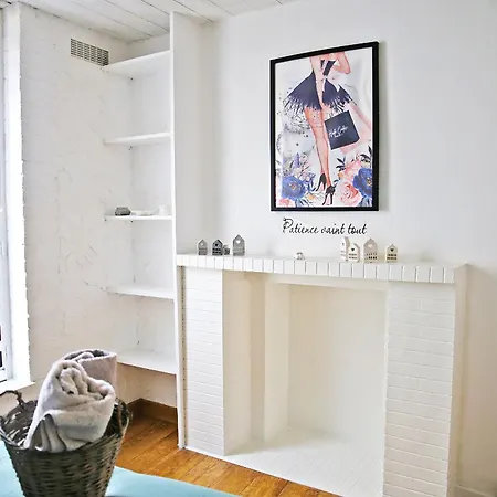 Appartamento Studio 37m2 Vieille Proche De La Cathedrale, Draps Fournis Sans Supplement! Serviettes Non -fournies Boulogne-sur-Mer