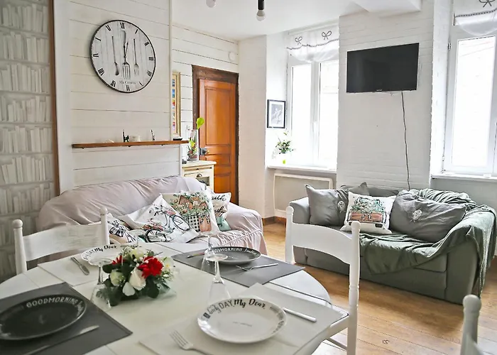 Apartment Studio 37m2 Vieille Proche De La Cathedrale, Draps Fournis Sans Supplement! Serviettes Non -fournies Boulogne-sur-Mer